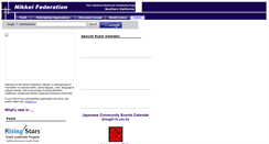 Desktop Screenshot of nikkeifederation.org